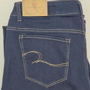 One Republic For All Medium/Dark Wash High Rise Bootcut 16 Regular